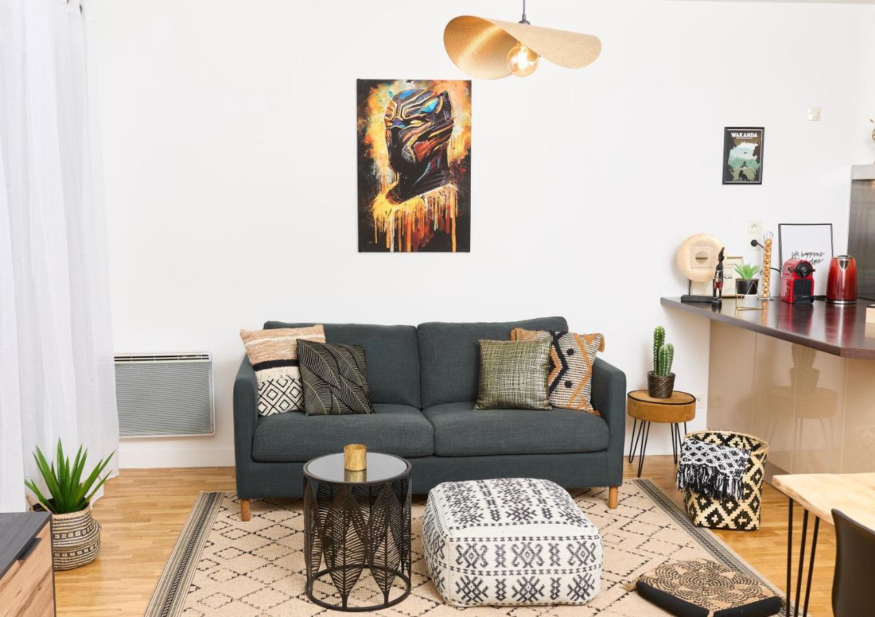 Appartement Wakandais-Proche Disney, Parking & Wifi Монтеврен Экстерьер фото